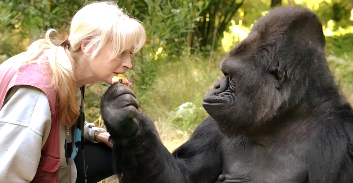 Decades of Teaching Apes Sign Language – Yet They’ve Never Asked Humans ...