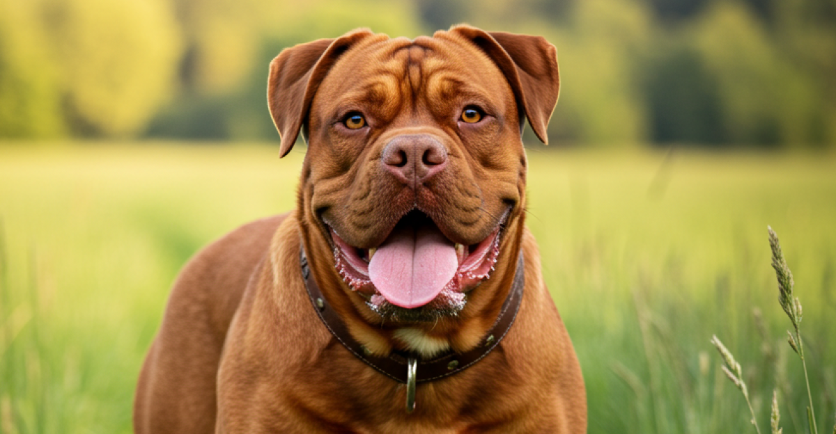 A muscular Dogue de Bordeaux by Julie Girardeau