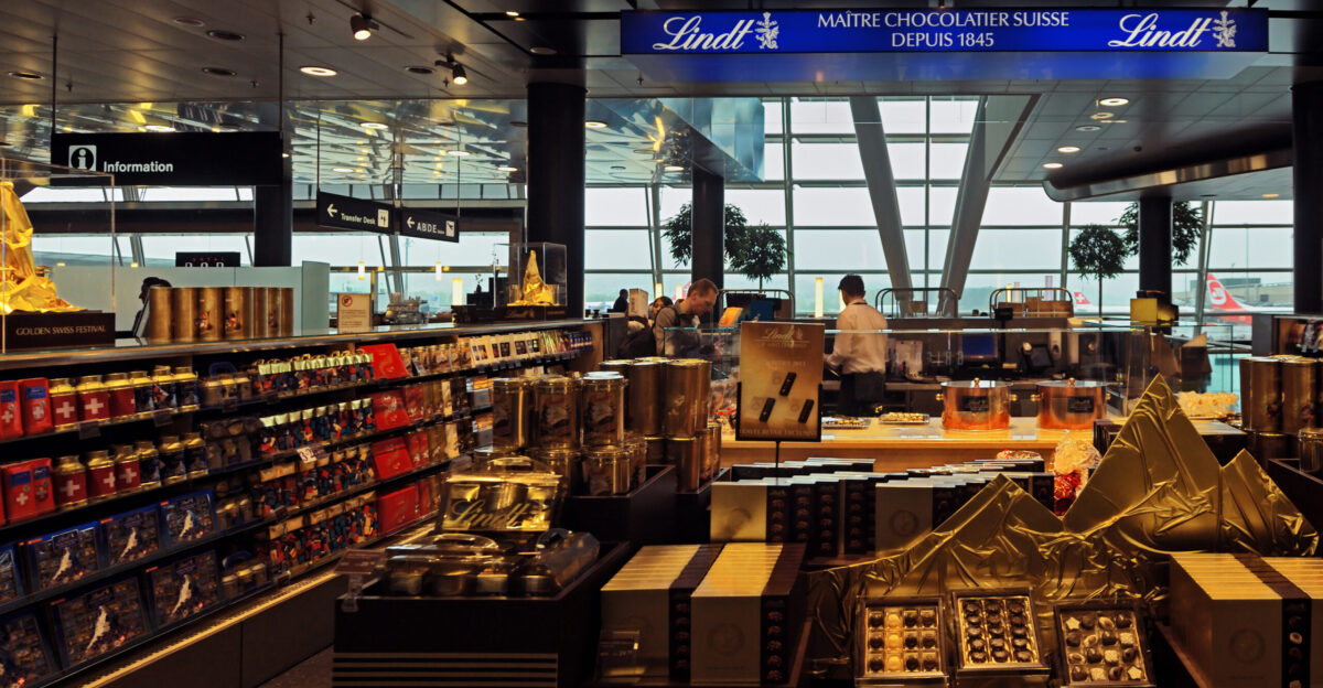 At the Zurich Airport Switzerland