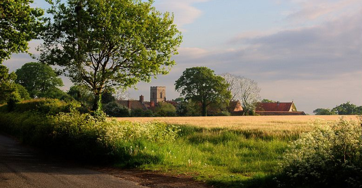 Norfolk Village by Carolyn Fahm