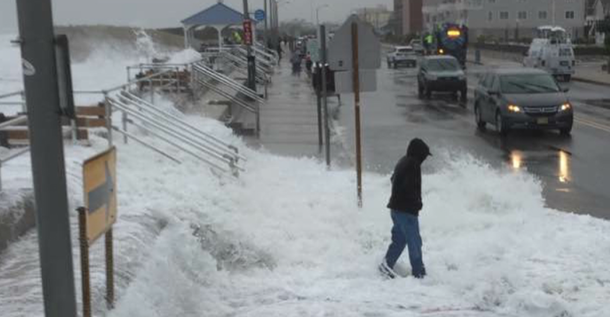 22 2017 - Photos Jose inundates beaches from North Carolina to Massachusetts with coastal flooding by Artist 2025