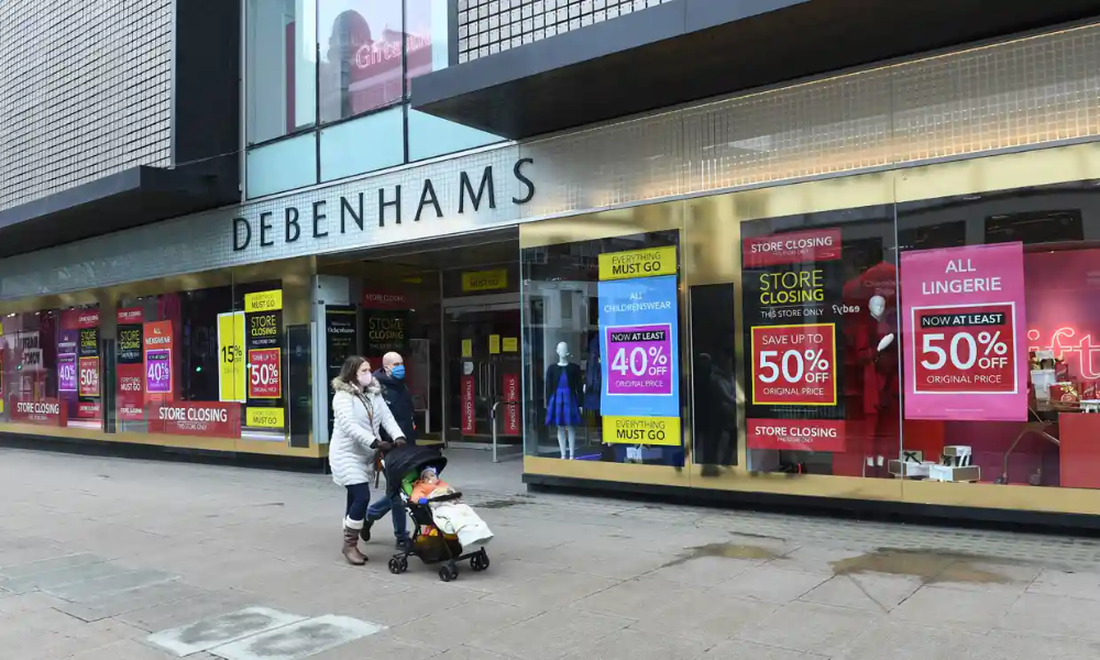 Debenhams to close all stores with 12 000 jobs at risk as Boohoo buys brand Debenhams The Guardian by Dr G