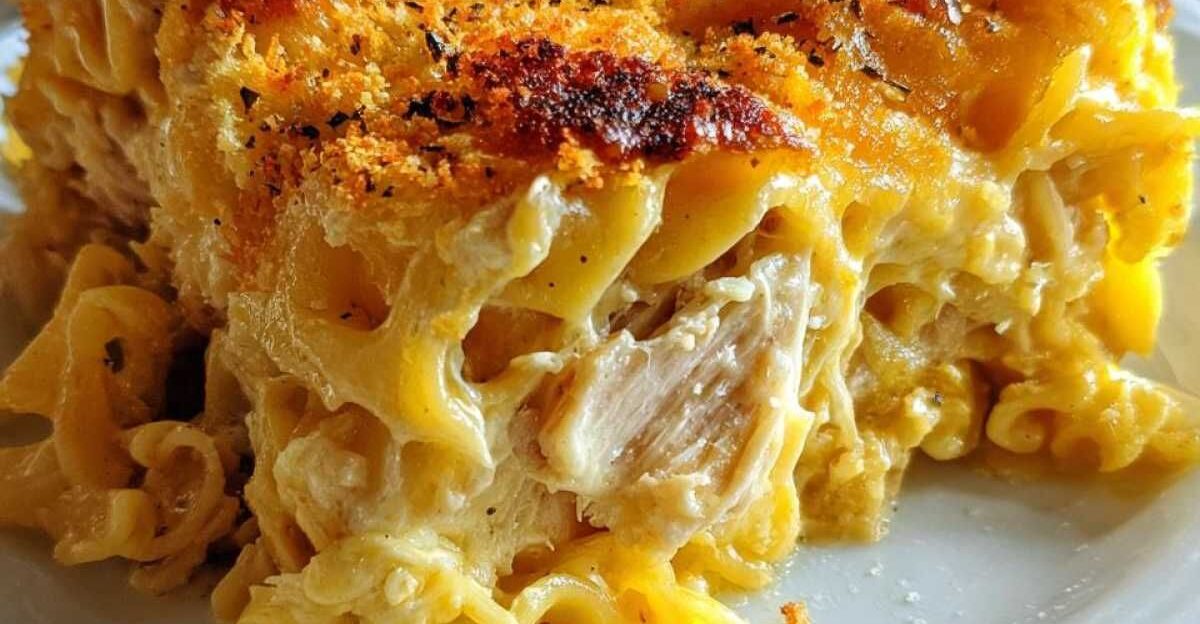 Insane Cheesy Tuna Noodle Casserole 3 Melty Layers - 911recipes com by Joan Seeba