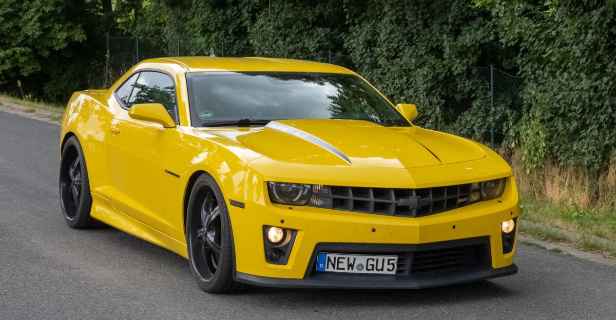 Chevrolet Camaro at the 4th Cars Rhythm Hirschaid 2022