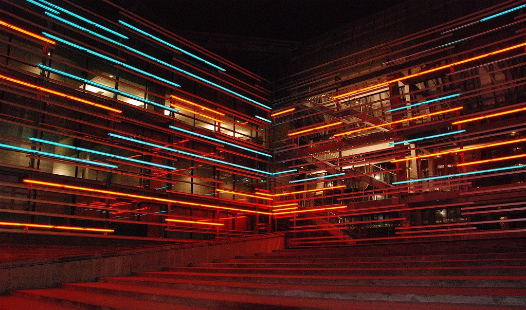 The Caltrans California Department of Transportation District 7 Headquarters building 100 S Main St Los Angeles CA 90012 by Dan Anderson