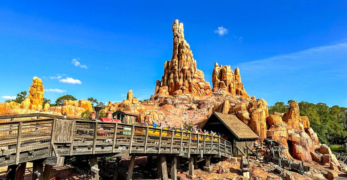The MASSIVE Big Thunder Mountain Construction Project Just Hit a MAJOR Roller Coaster Milestone in Magic Kingdom by Pinterest Preview allears net