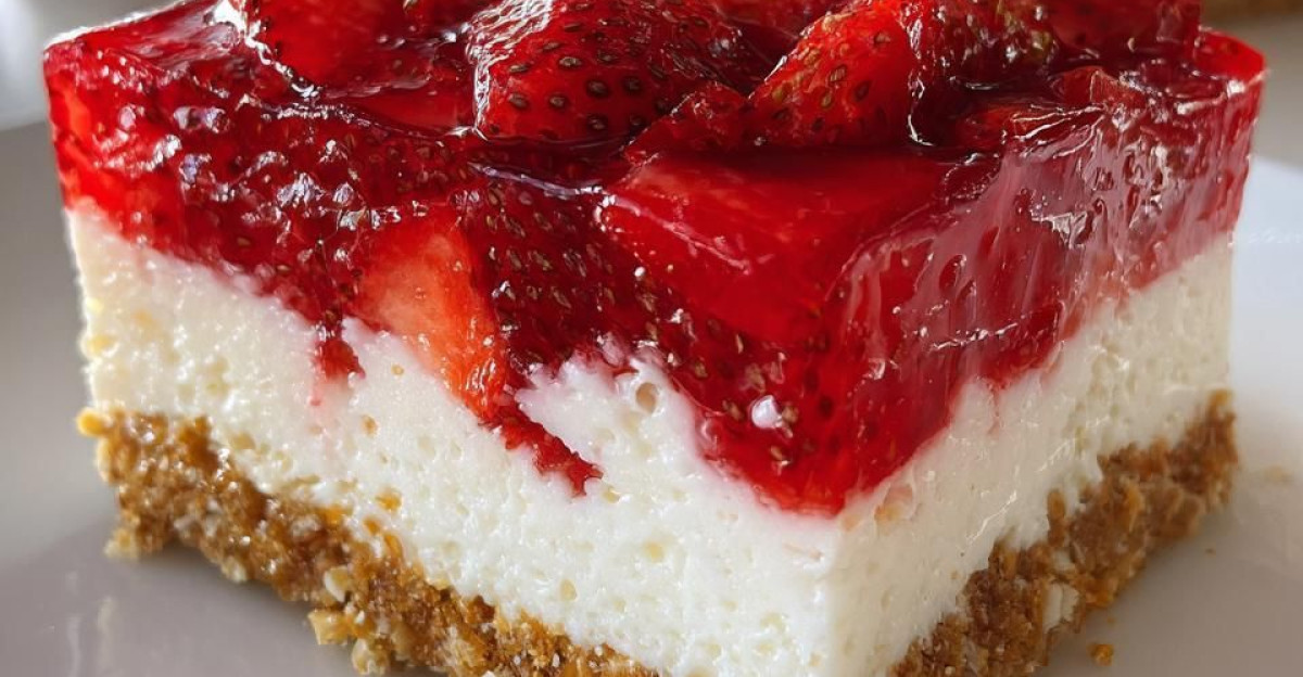 Best Strawberry Pretzel Jello Salad Recipe - 3-Layer Bliss Hits Every Time 6 by Jan Hiatt Newland