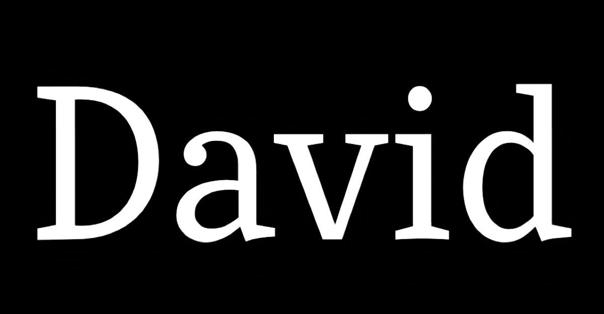 david name by