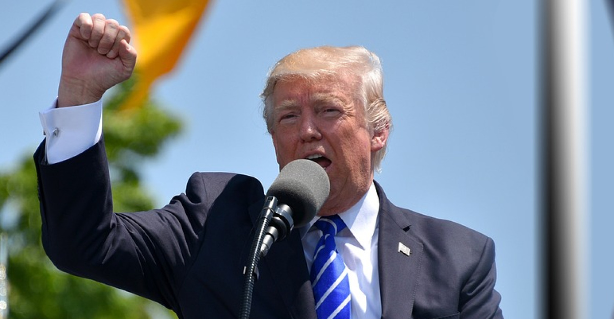 trump, president, usa, america, flag, banner, union jack, donald trump, republican, politics, british flag, presidency, speech, politician