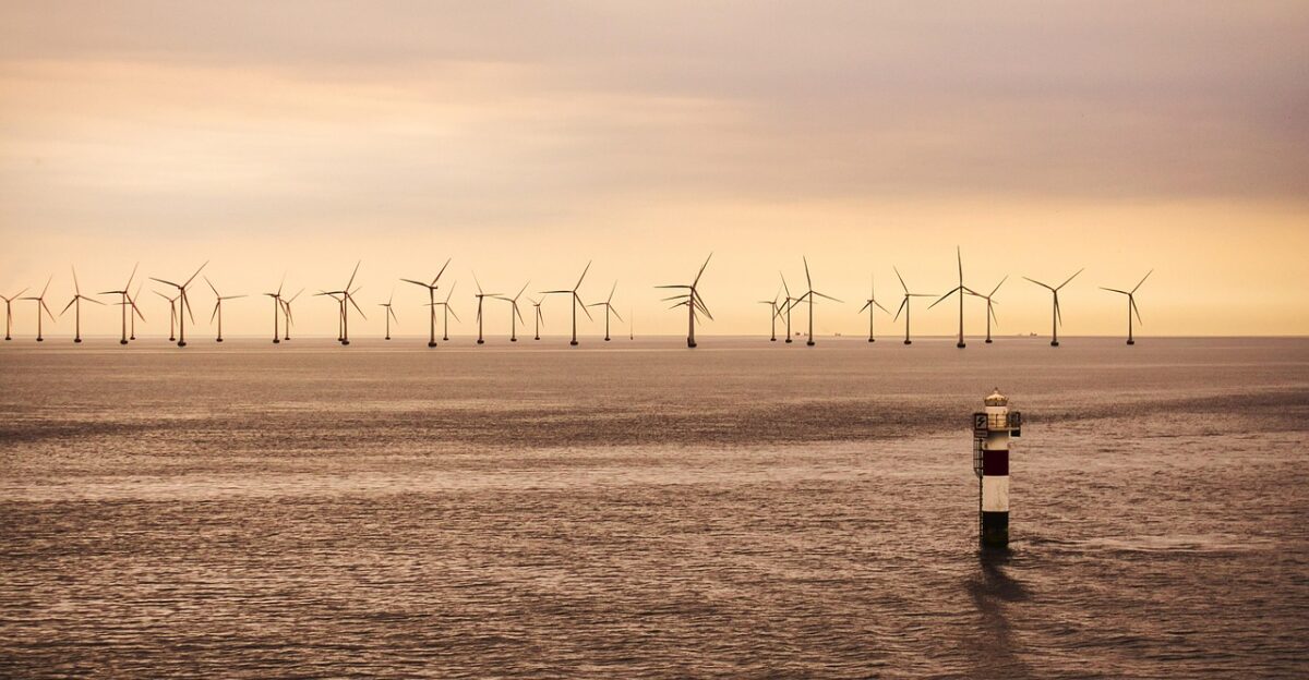 windmill offshore power generation wind energy pinwheels wind power nature sea lake wind farm offshore wind park