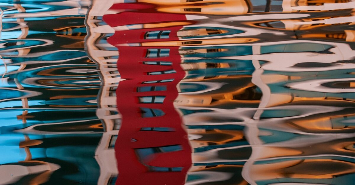 water reflections abstract colours nature wave water reflection colorful