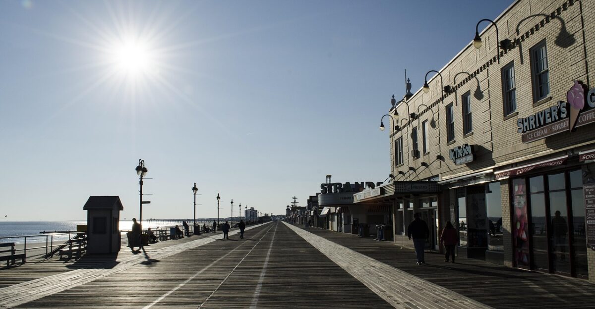 ocean city new jersey beach boardwalk nature jersey shore ocean