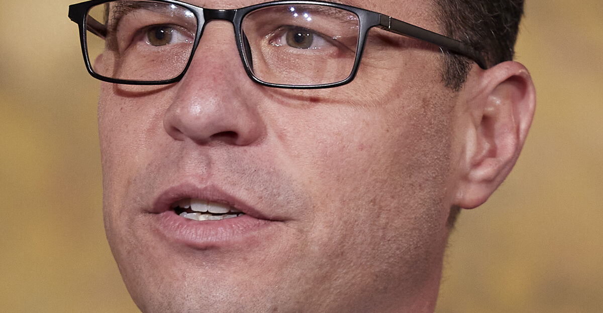 Governor-Elect Josh Shapiro speaks with the press Governor Tom Wolf joined Governor-Elect Josh Shapiro and Lieutenant Governor- Elect Austin Davis to announce the first steps in the transition to the Shapiro-Davis Administration NOVEMBER 16 2022 - HARRISBURG PA