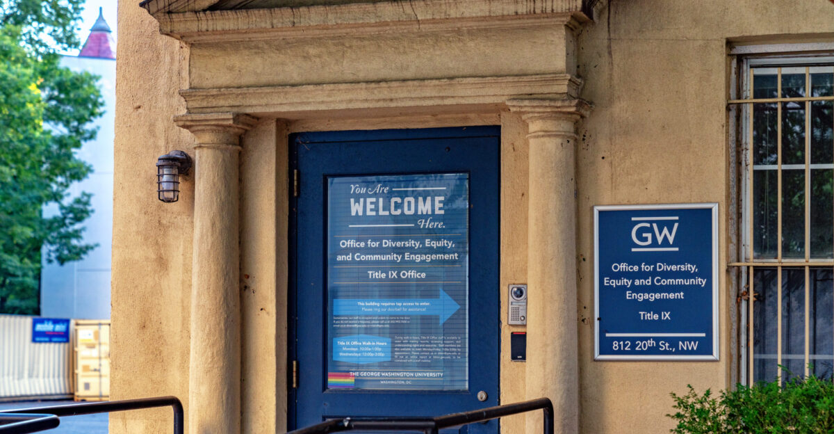 George Washington University s Office for Diversity Equity and Community Engagement at Title IX Office in Washington D C