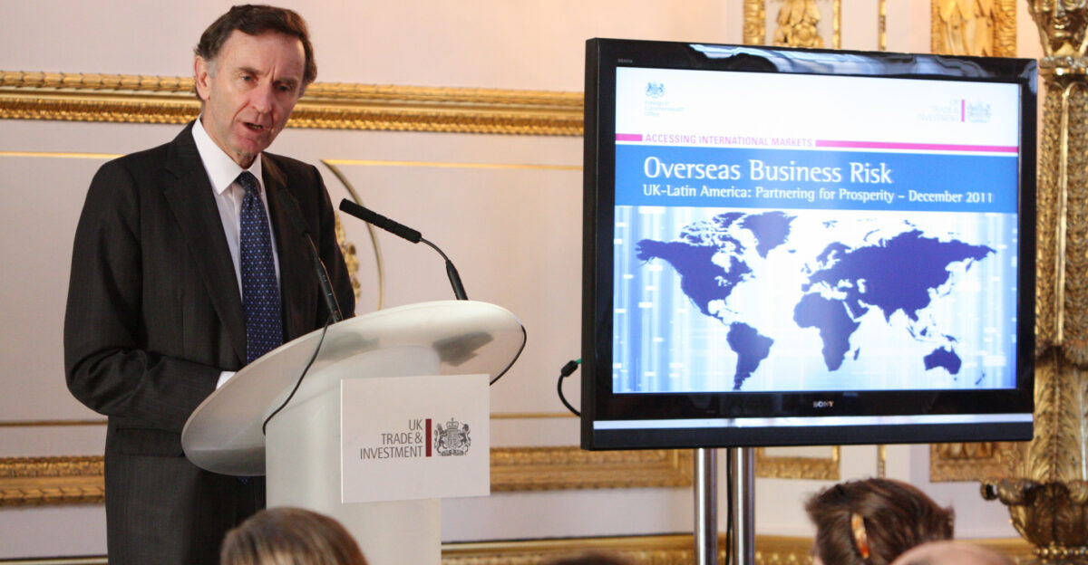 Lord Green Minister of State for Trade and Investment speaking at the UK-Latin America - Partnering for Prosperity event in London 5 December 2011
