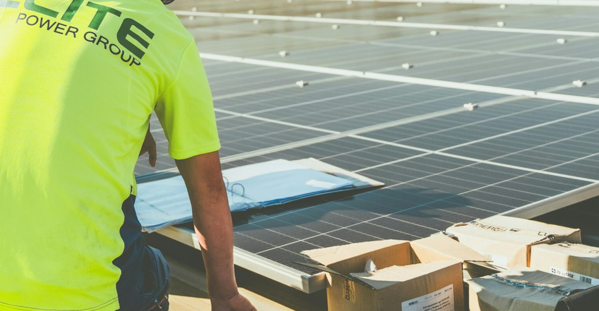 Large Solar System Installation
