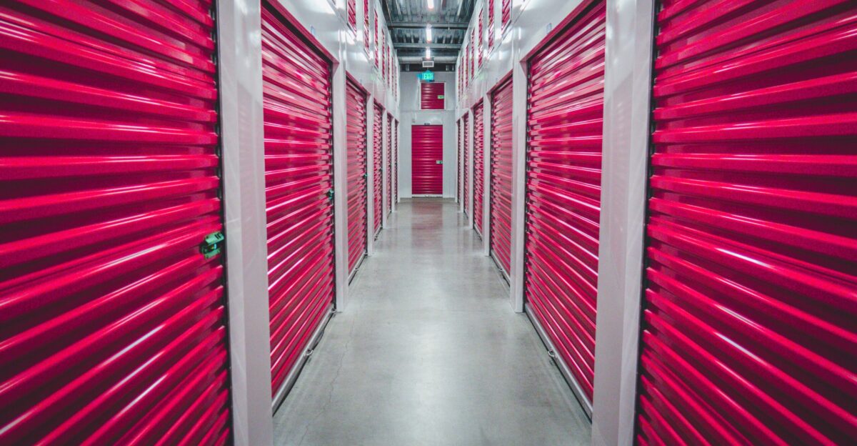 purple shutter doors