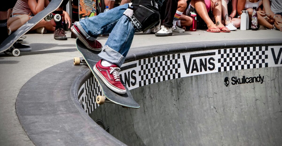 man playing skateboard on skateboard arena