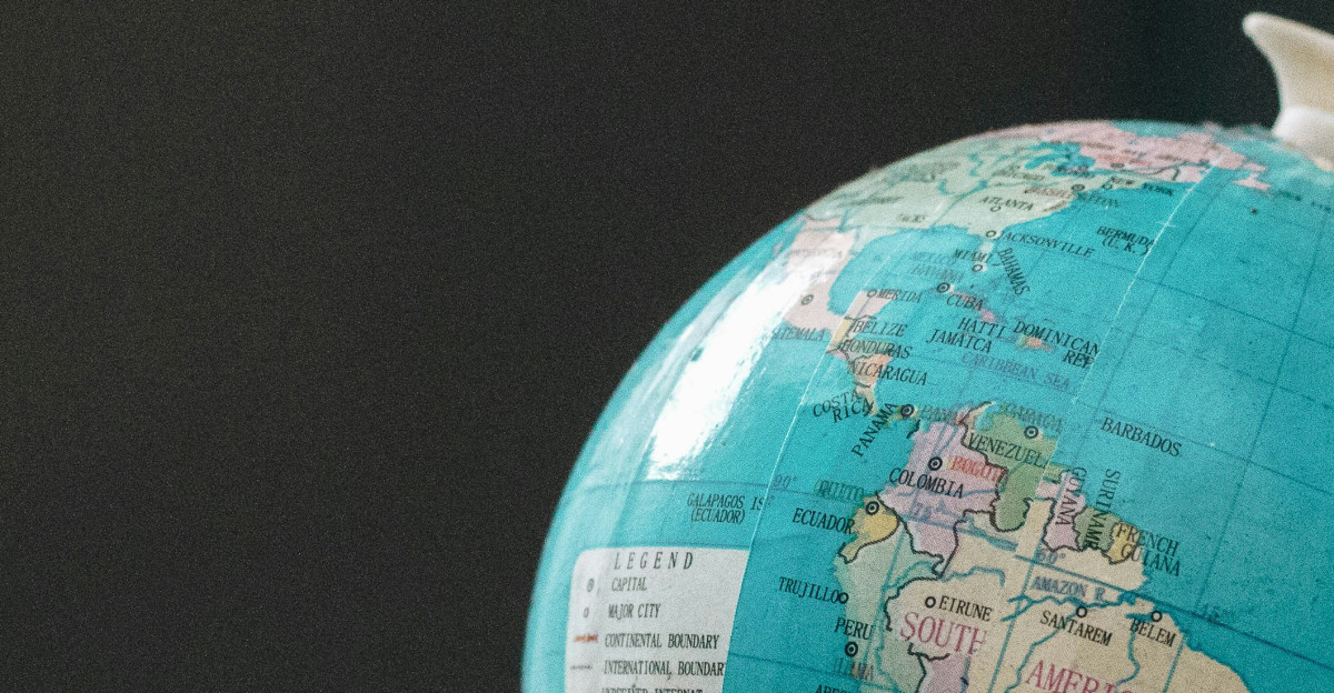 close-up photo of desk globe
