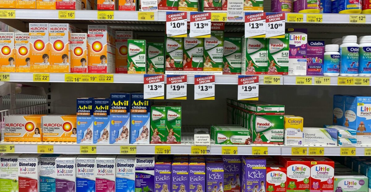 green and white labeled box lot