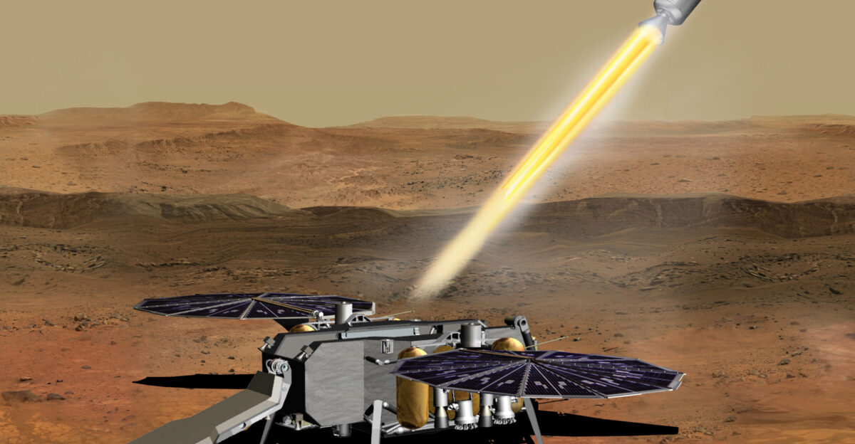 NASA Awards Mars Ascent Propulsion System Contract for Sample