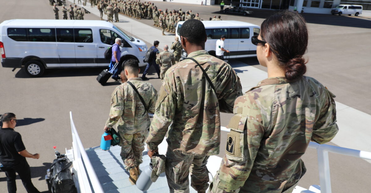 Florida National Guard arrives in Texas - Texas Military Department