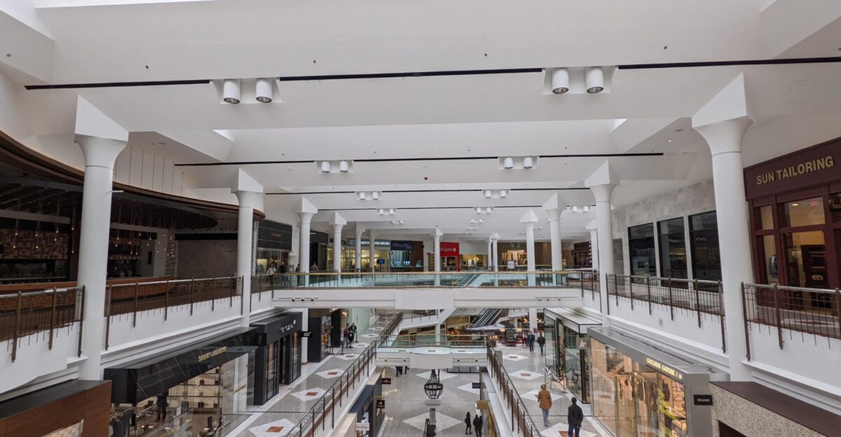 This is the Neiman Marcus side of Tysons Galleria