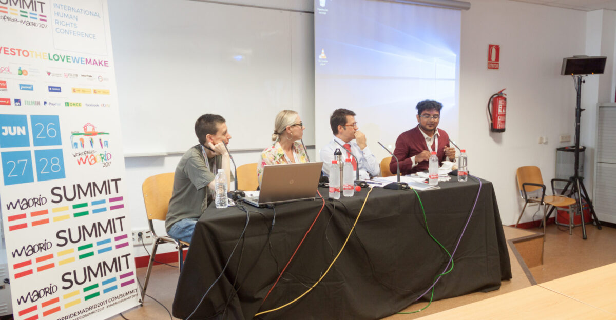 Katrina Karkazis Professor Stanford University Gopi Shankar Madurai Activist Writer and Founder of Srishti Madurai LGBTQIA Student Volunteer Movement Carlos Duarte Vice-President of the Portuguese Commission for Citizenship and Gender Equality