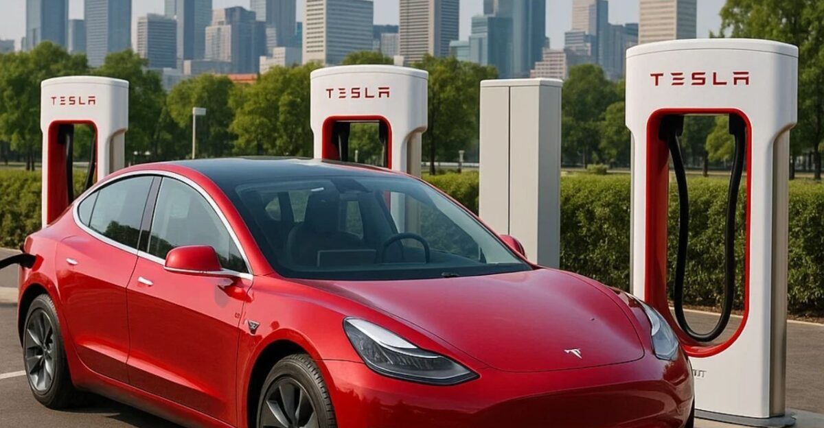 Tesla Charges Ahead Superchargers in Key Cities as India Deliveries Target September by PubLive