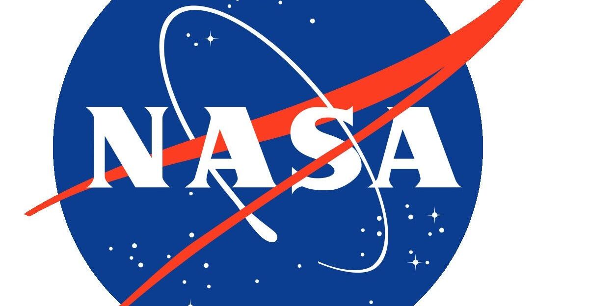 NASA Logo Vinyl Sticker- Round 3 inch diameter by EtsyUK