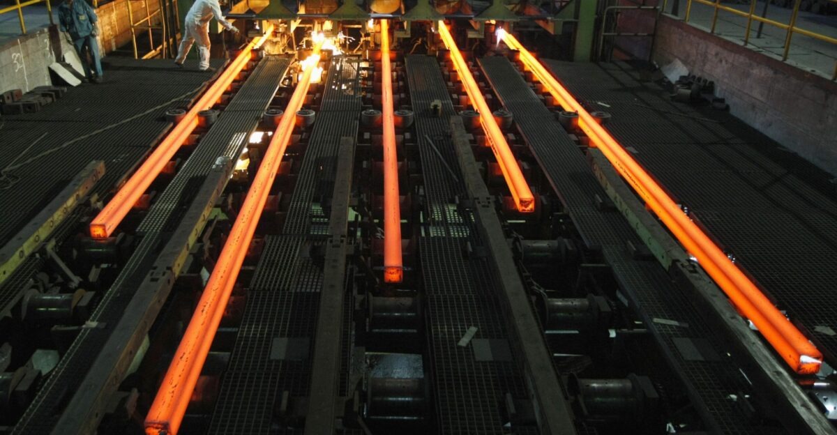 Steel Factory by Leonard Golay