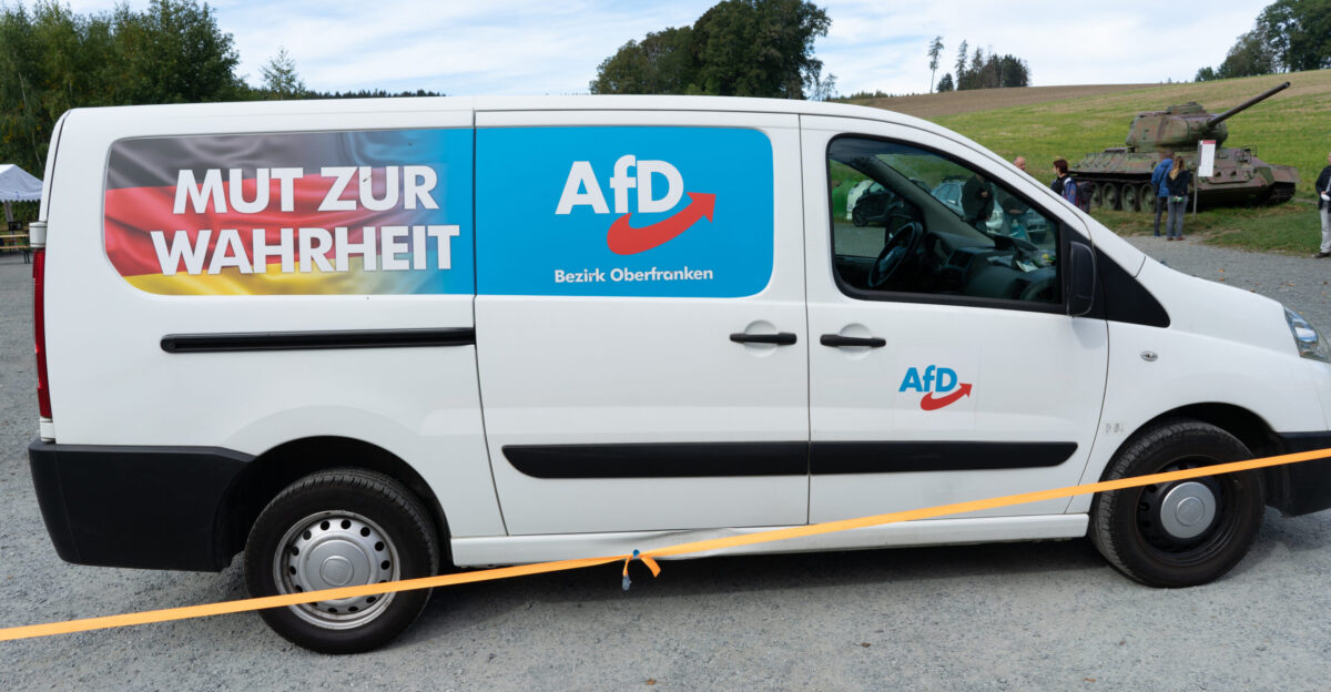 Ansicht von M dlareuth am 03 10 2020 Tag der Deutschen Einheit