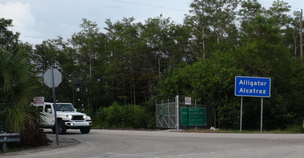 Alligator Alcatraz detention center