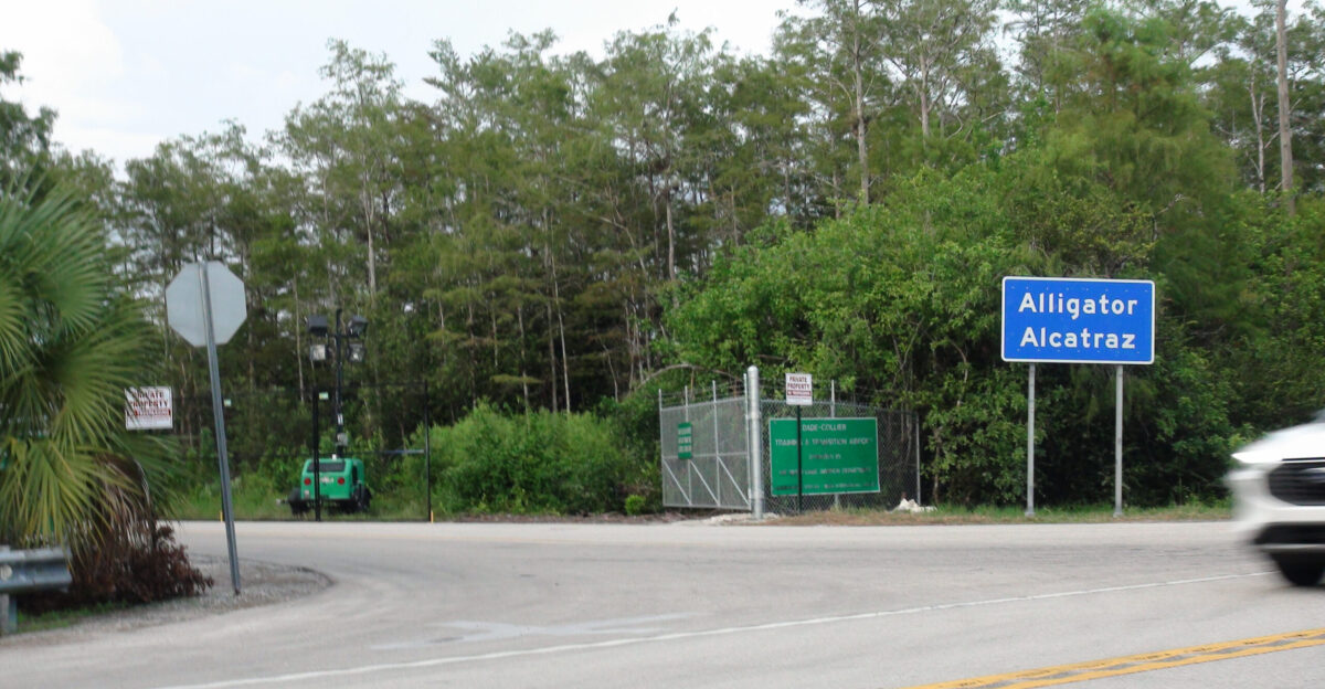 Alligator Alcatraz detention center