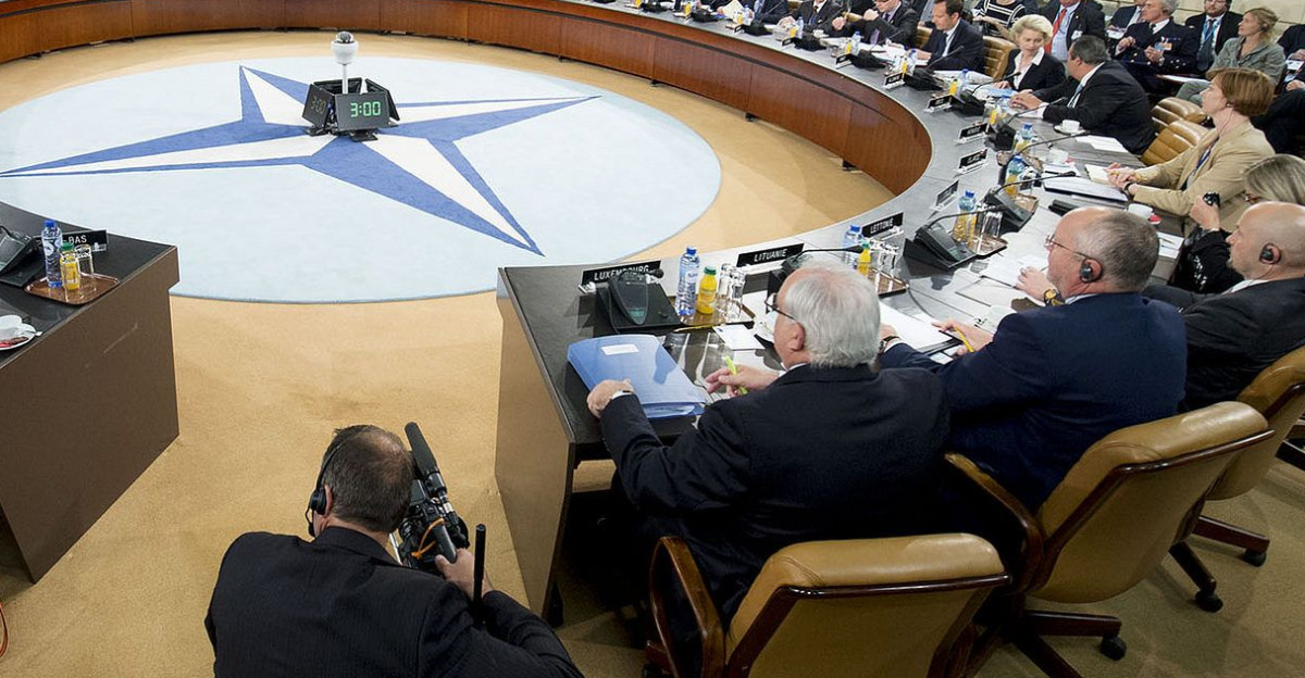 Meetings of NATO Defence Ministers - NATO Ukraine Commission General with of the NATO-Ukraine Commission Meeting by Valentin Ivanov