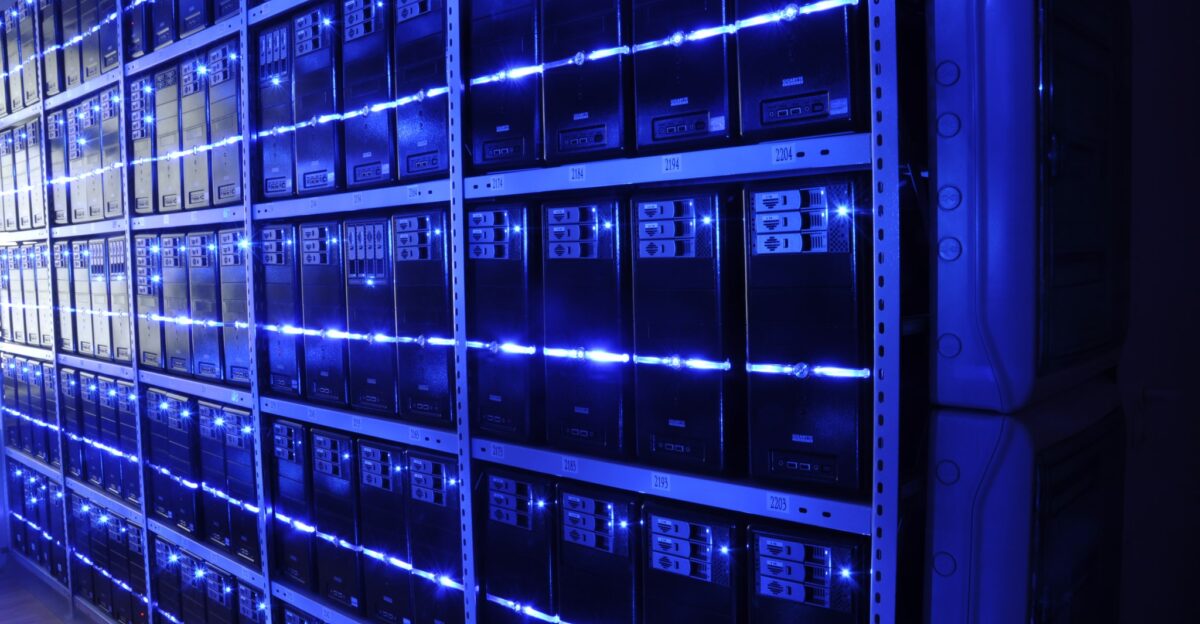 Server room of BalticServers