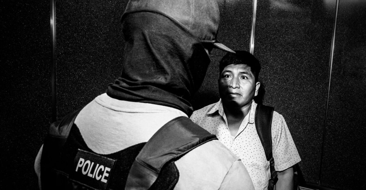 ICE s Spectacle of Intimidation The New Yorker by Terry Arzola