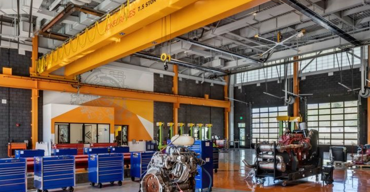 Pacific High School Diesel Technology Center - ruhnauclake com by Sharon Alexander