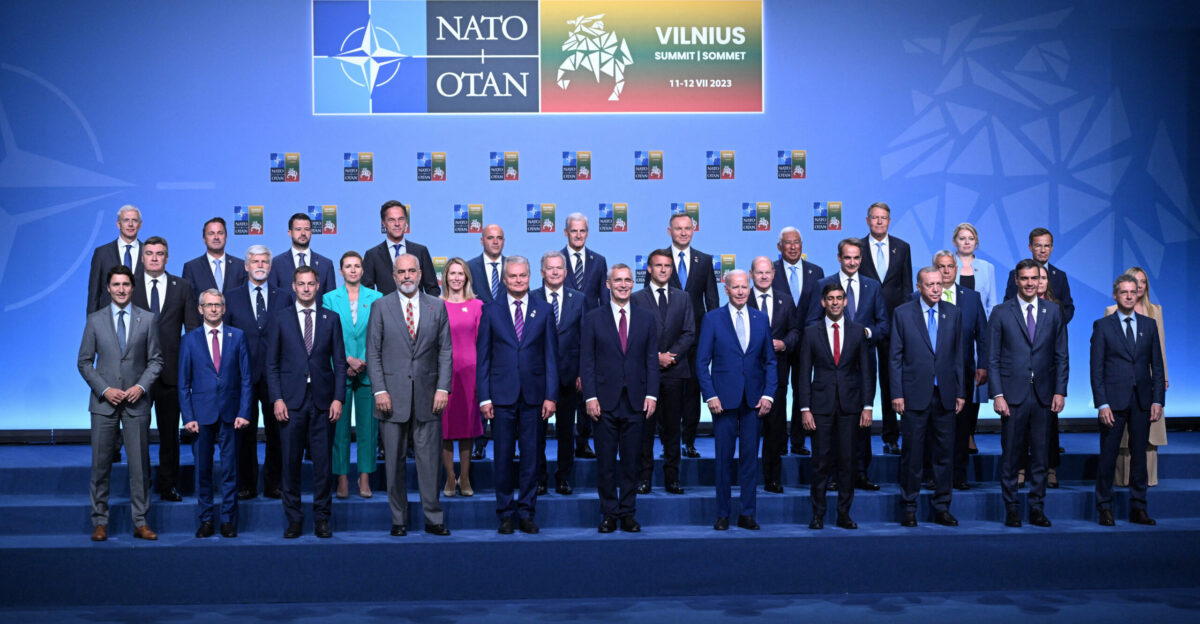 NATO summit declaration says Ukraine s future is in NATO Reuters