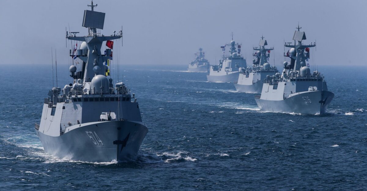 South China Sea Chinese Military Unveils First of 18 New Generation Warships If this doesn t prove to the world that China means business in its plan to takeover the South Seas and Australia then I don t know what does I accurately predicted this years ago by Robert Murphy