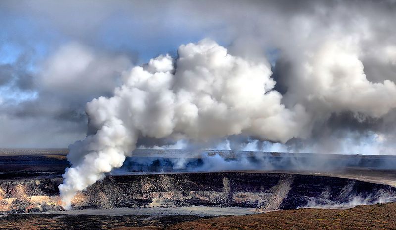 sulfur dioxide emissions from the Halema uma u vent K lauea by Stella