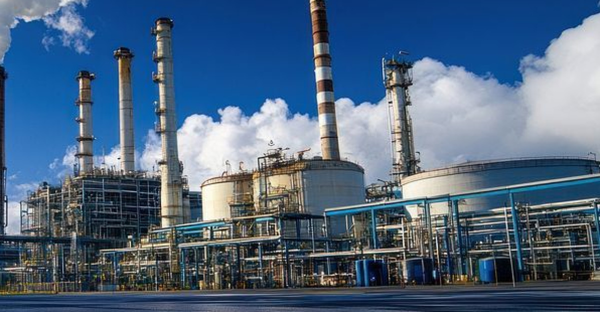 Industrial refinery with smoke stacks free image by rawpixel com Tanat Chittirungsan by - SEREIN