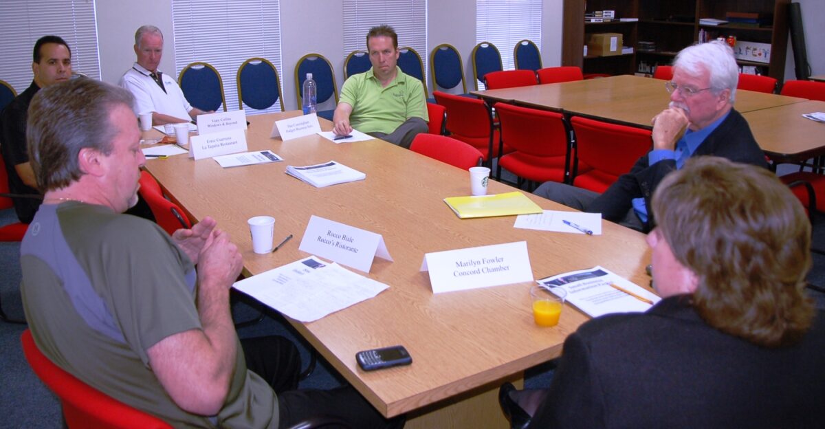 Congressman Miller meets with Concord Chamber of Commerce and Small Business Owners
