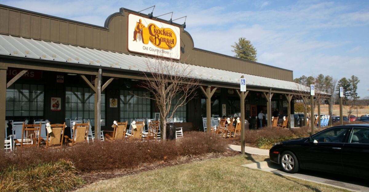 Cracker Barrel Old Country Store at 955 Airport Boulevard near Raleigh-Durham International Airport in Morrisville North Carolina