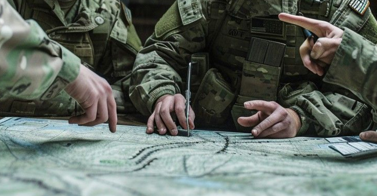 Strategic Military Discussion by Bridgette Pilar