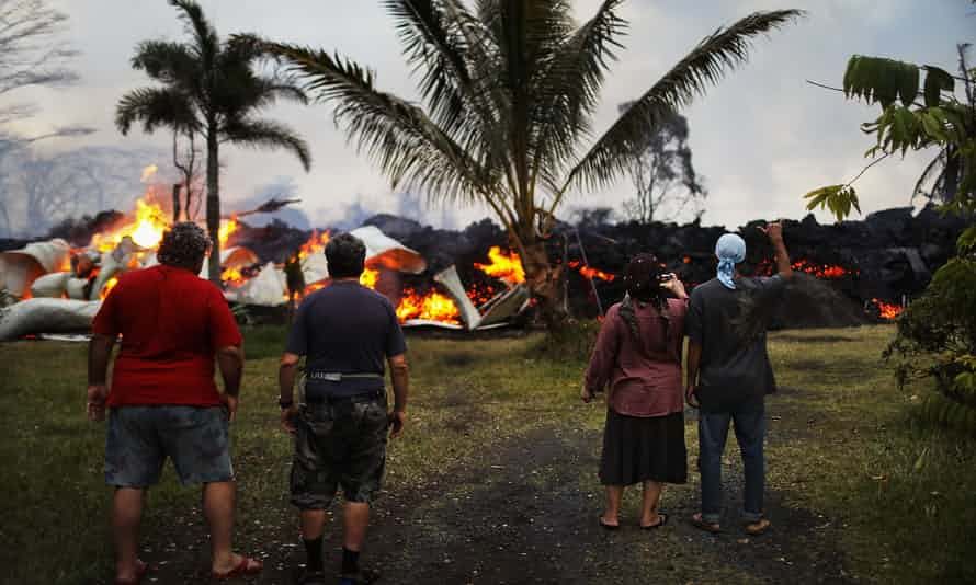 The village of Volcano has avoided much of the destruction of Kilauea while molten rock has wiped out the homes of residents downhill by Deb Greer