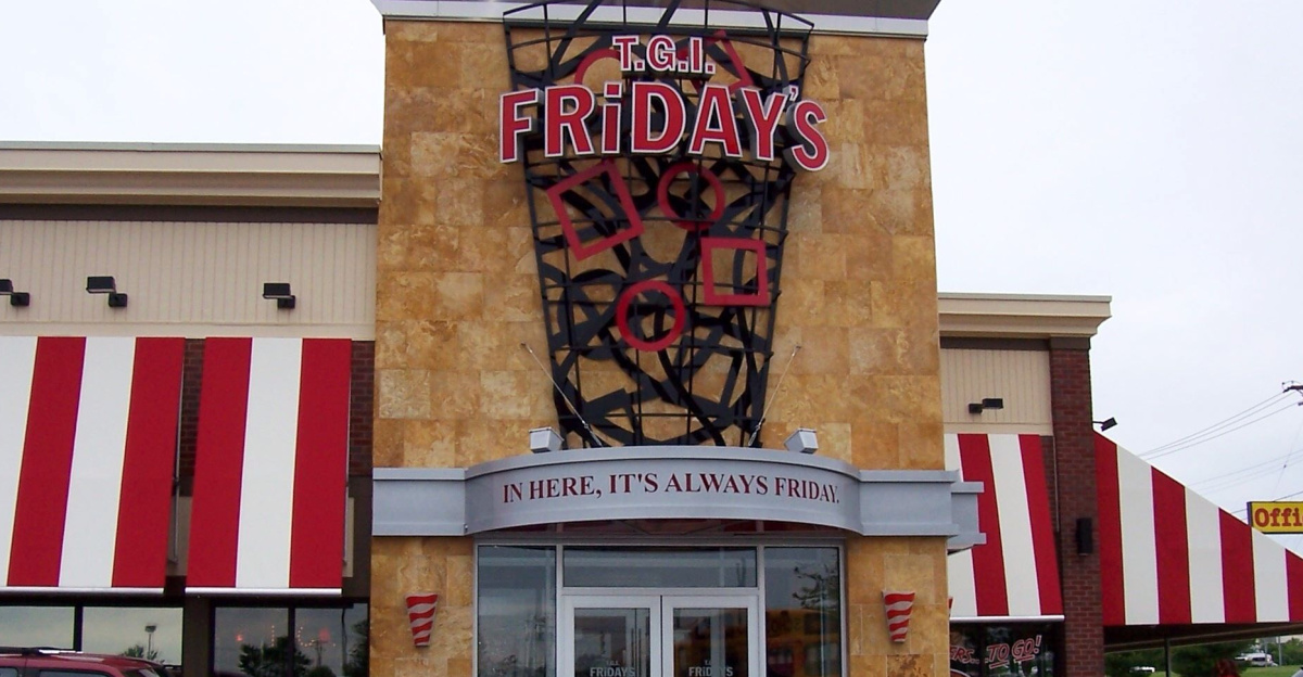 T.G.I. Fridays!! My kids love eating here!! by Randy Champion