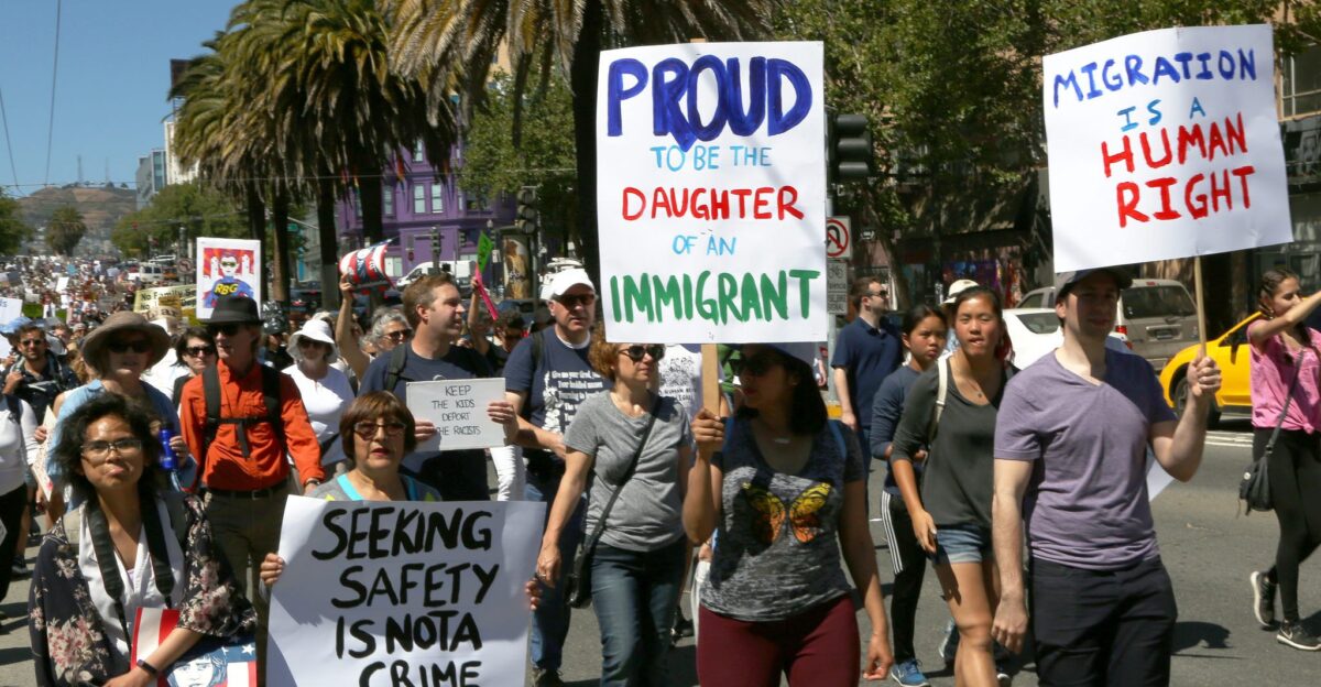 Seeking Safety is Not A Crime Proud to Be the Daughter of an Immigrant Migration is a Human Right Seeking Safety is Not A Crime Proud to Be the Daughter of an Immigrant Migration is a Human Right by Beppe Sabatini