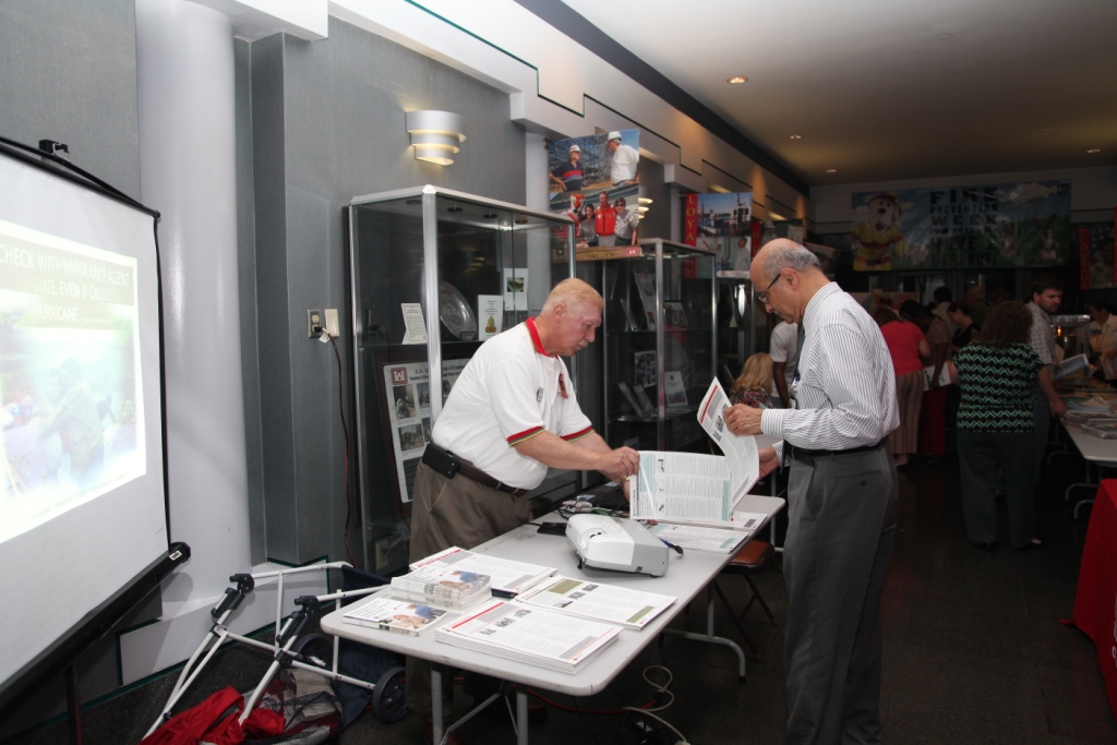 SAVANNAH Ga - The U S Army Corps of Engineers Savannah District hosted an emergency preparedness fair for employees June 5 2013 The event provided employees with information about hurricane preparedness making an emergency supply kit developing a family evacuation plan and more Guests from the American Red Cross and Chatham County Health also participated in the fair USACE photo by George Jumara