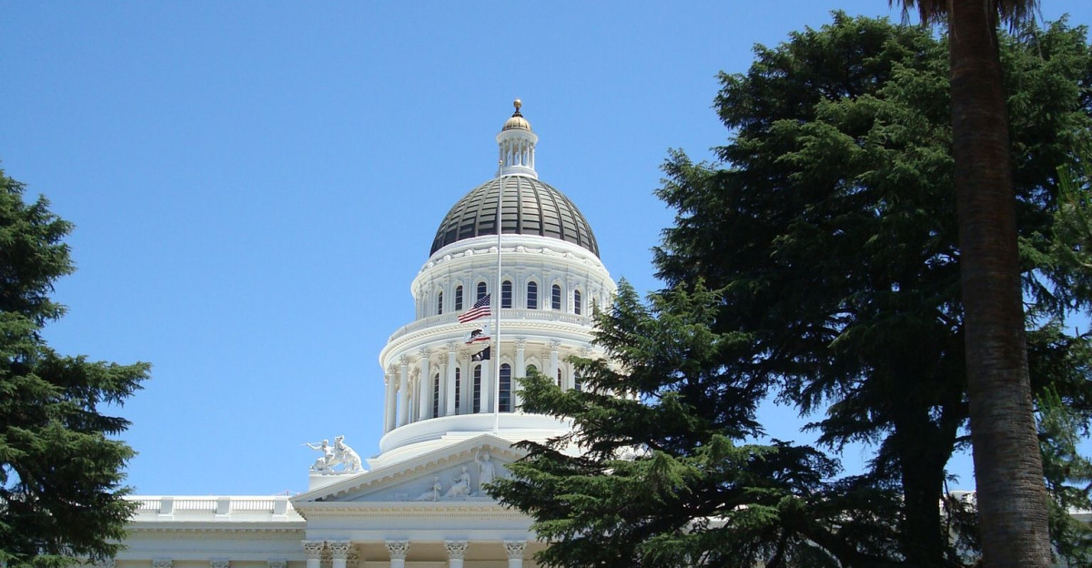 California State Capitol Sacramento CA by Rona Hunnisett